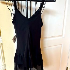 Black Dressy Top 🖤  Sequin Straps